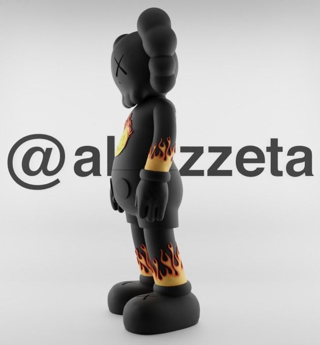Kaws Palm Angels 2 for Print 3D print model_8