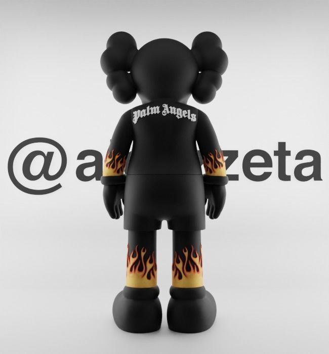Kaws Palm Angels 2 for Print 3D print model_19