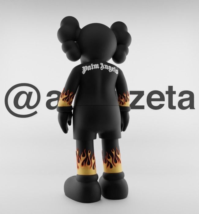 Kaws Palm Angels 2 for Print 3D print model_17