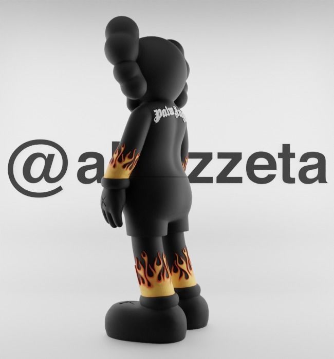 Kaws Palm Angels 2 for Print 3D print model_13