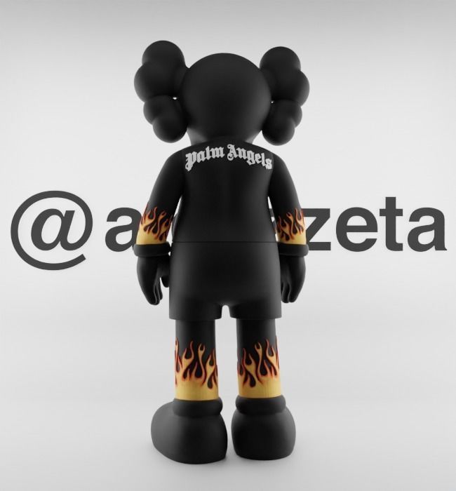Kaws Palm Angels 2 for Print 3D print model_18