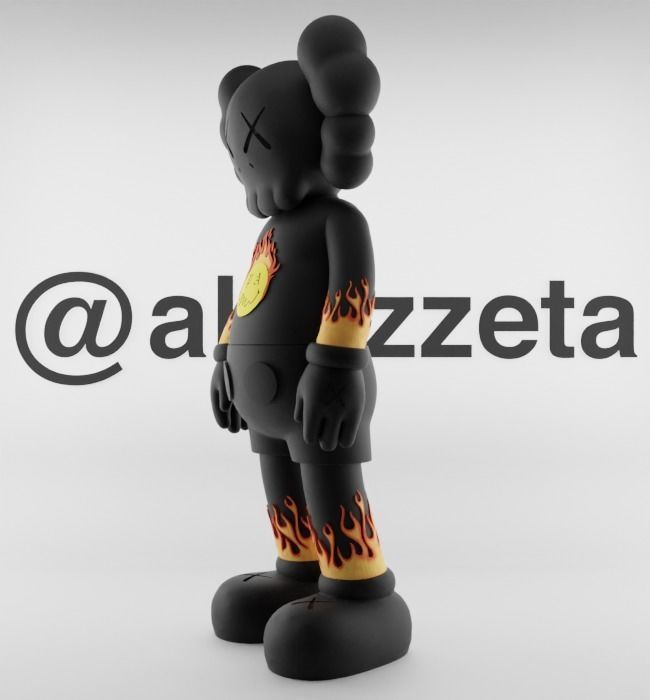 Kaws Palm Angels 2 for Print 3D print model_7