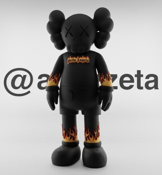 Kaws Palm Angels 3 for Print 3D print model_2