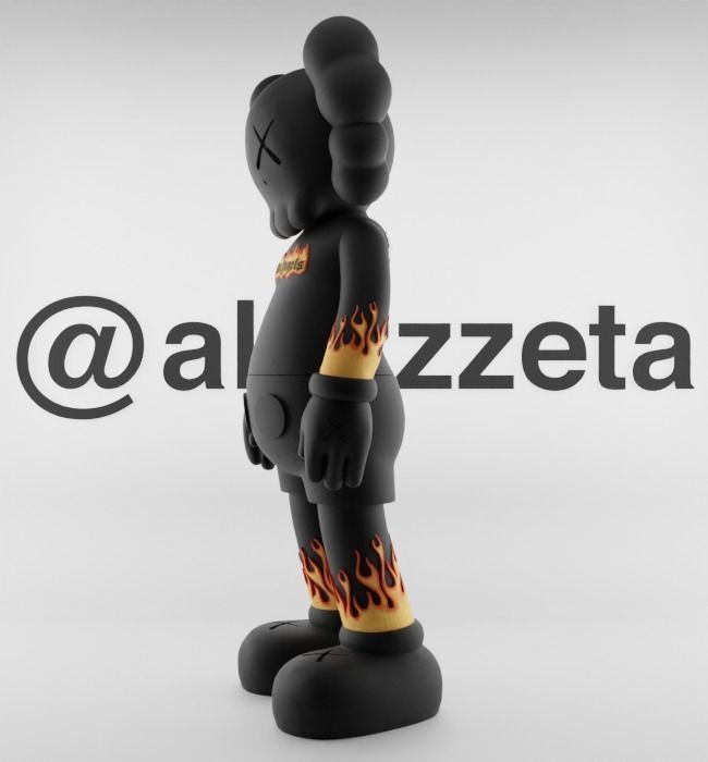 Kaws Palm Angels 3 for Print 3D print model_8