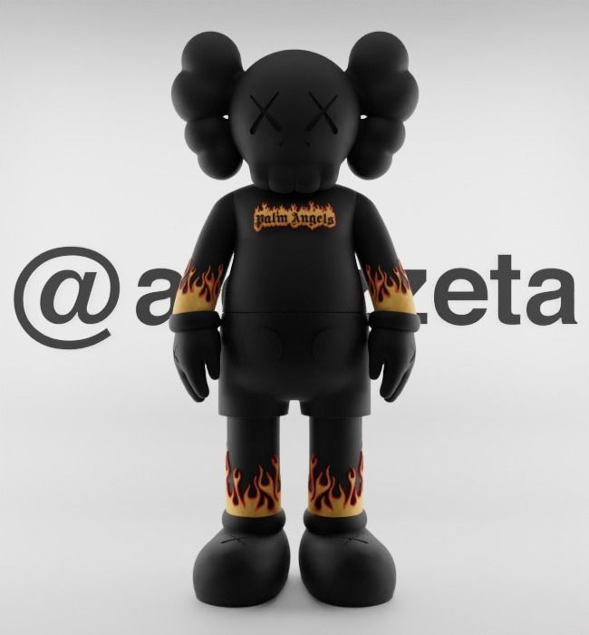 Kaws Palm Angels 3 for Print 3D print model_1
