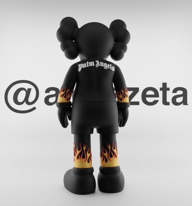 Kaws Palm Angels 3 for Print 3D print model_18