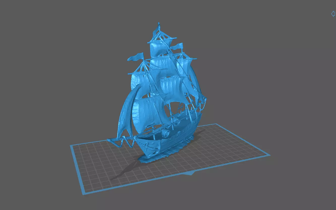 Pirate Ship 3D print model