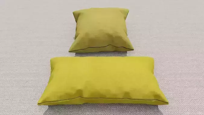 Pillow 3D models