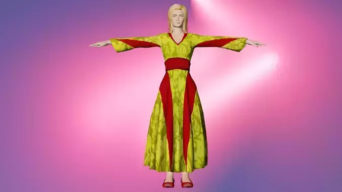 Gameready Girl Character