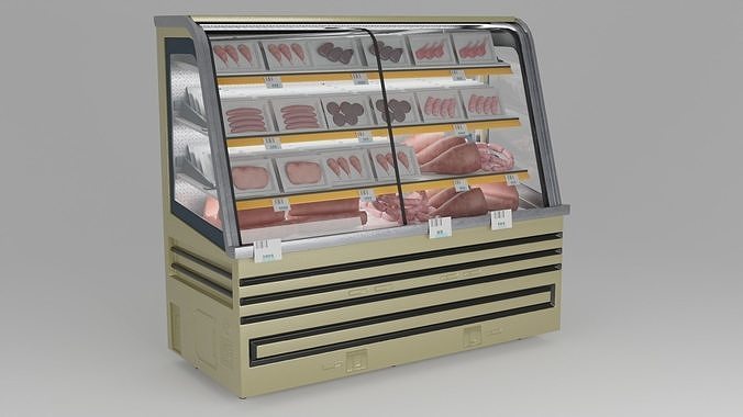 FOOD FREZZER PACK 3D model 2