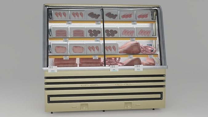 FOOD FREZZER PACK 3D model 6