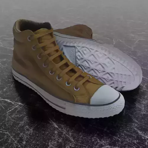 CONVERSE 3D SHOES - BROWN