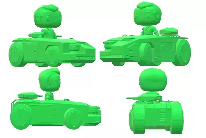 3D Print Model Funko APC Aliens Bishop Colonial Marine USCM 