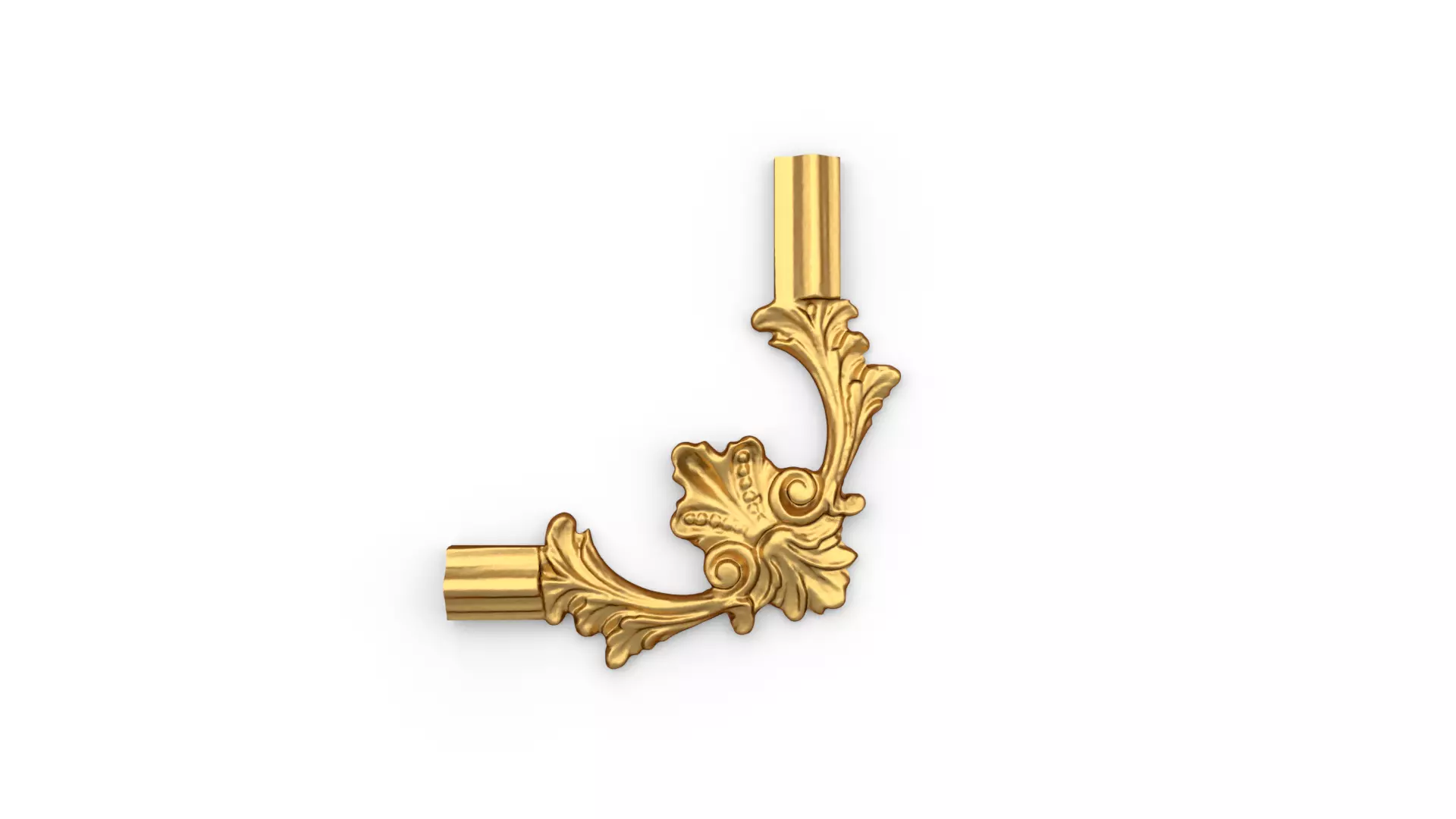 Classic decor ornament 334 3D model