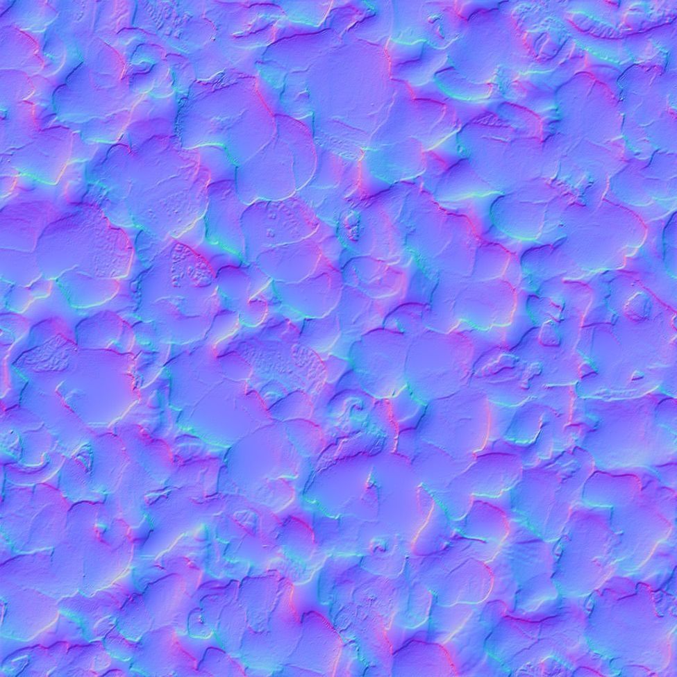 Ice Cream Cart Pink Low-poly 3D model_14