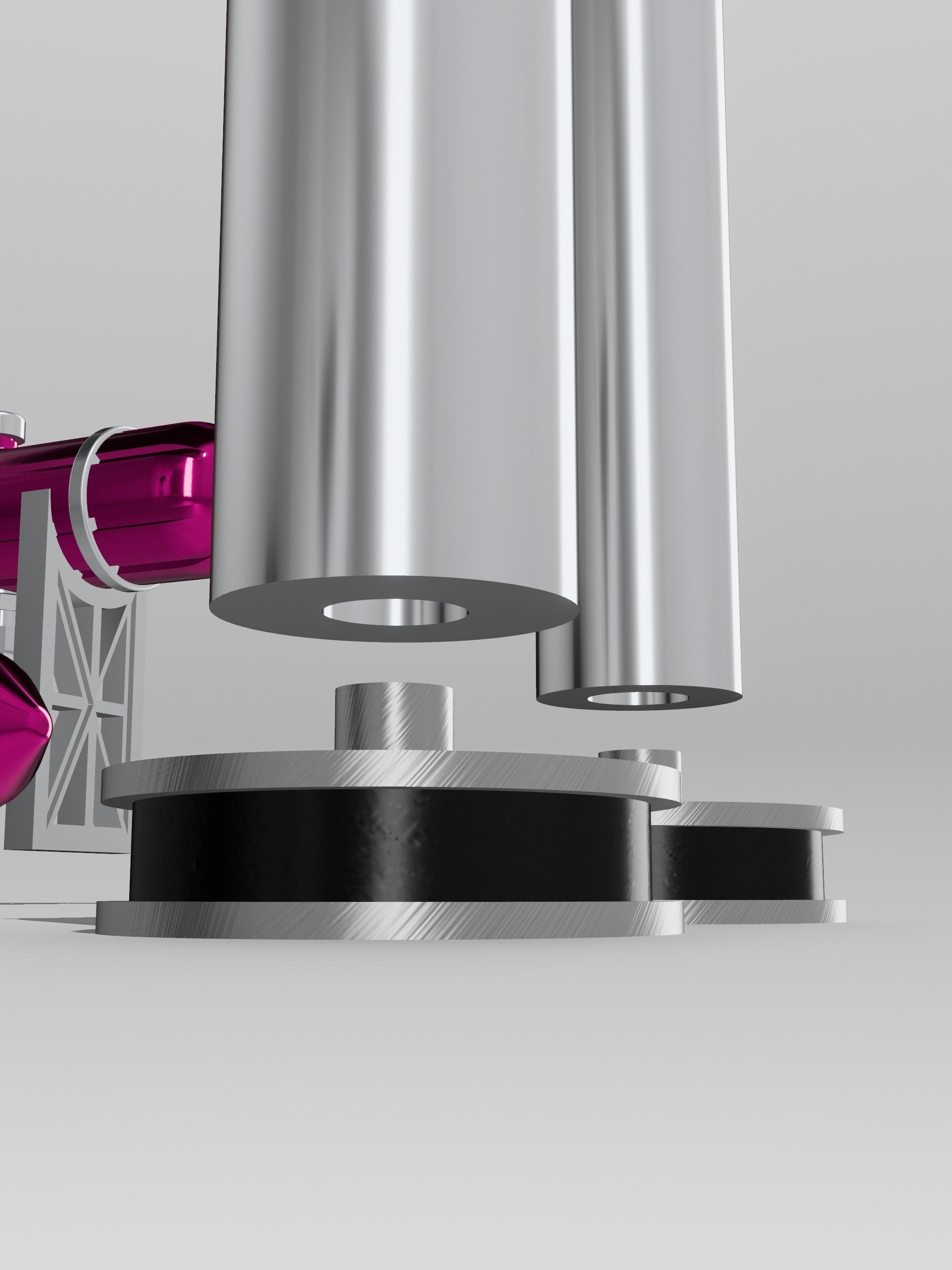 Lowrider Pesco Hydraulic Pump Assembly 5 HOLE DESIGN 3D print model_8