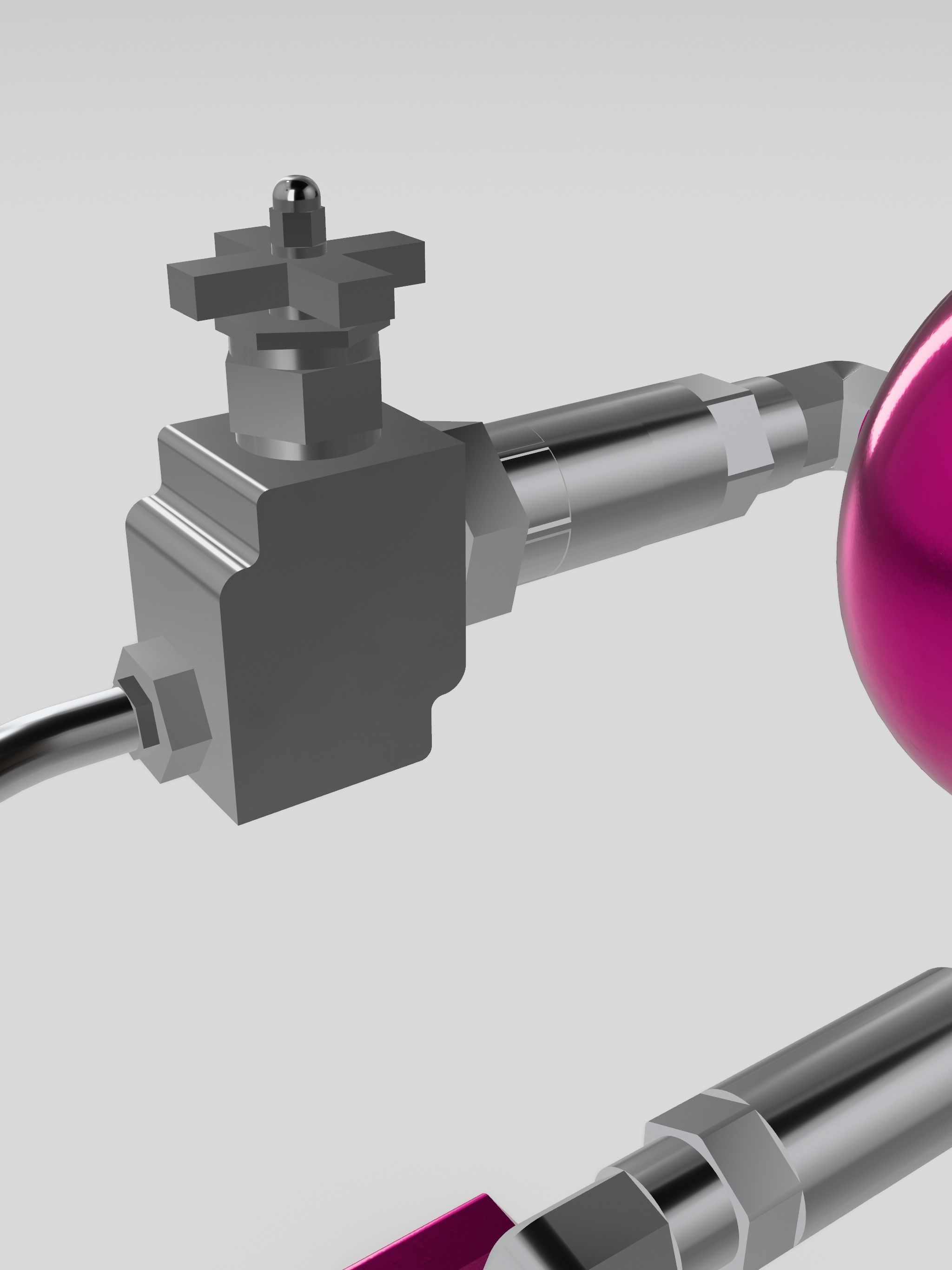 Lowrider Pesco Hydraulic Pump Assembly 5 HOLE DESIGN 3D print model_4