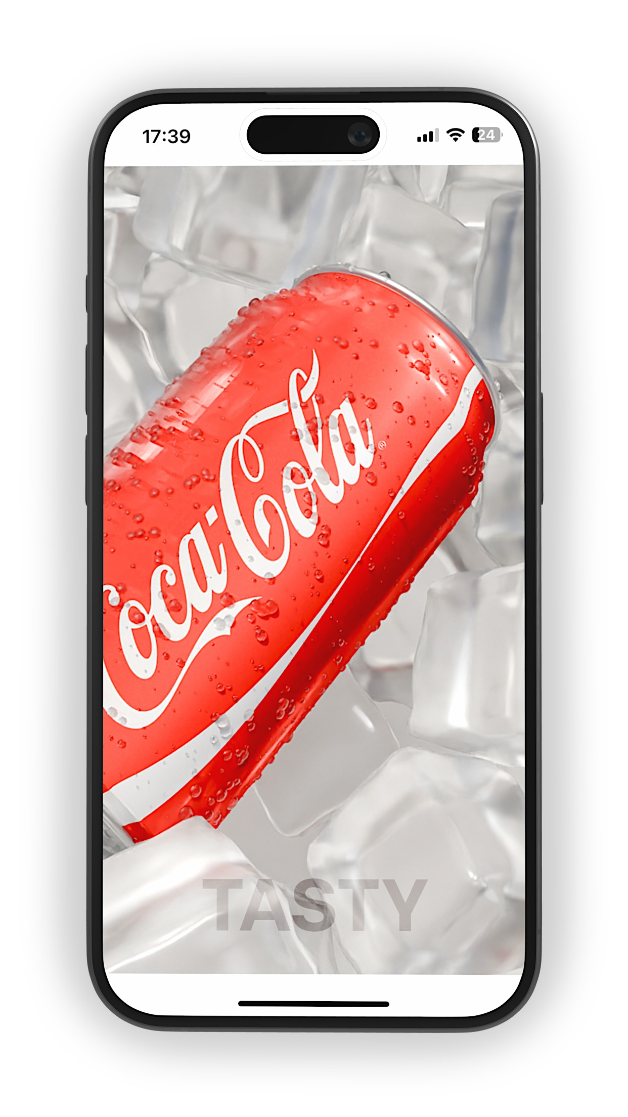 Can on ice with condensation 3D model_8