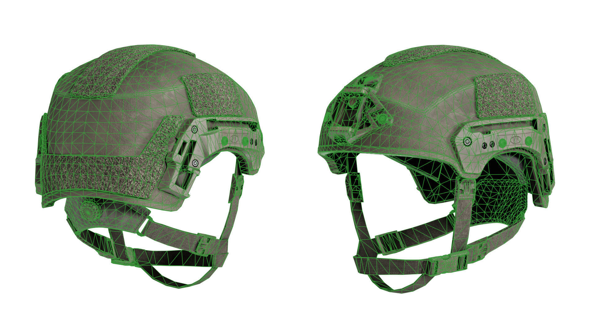 TEAM WENDY EXFIL HELMET Low-poly 3D model_8