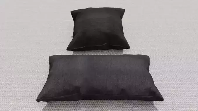 Pillow 3D models