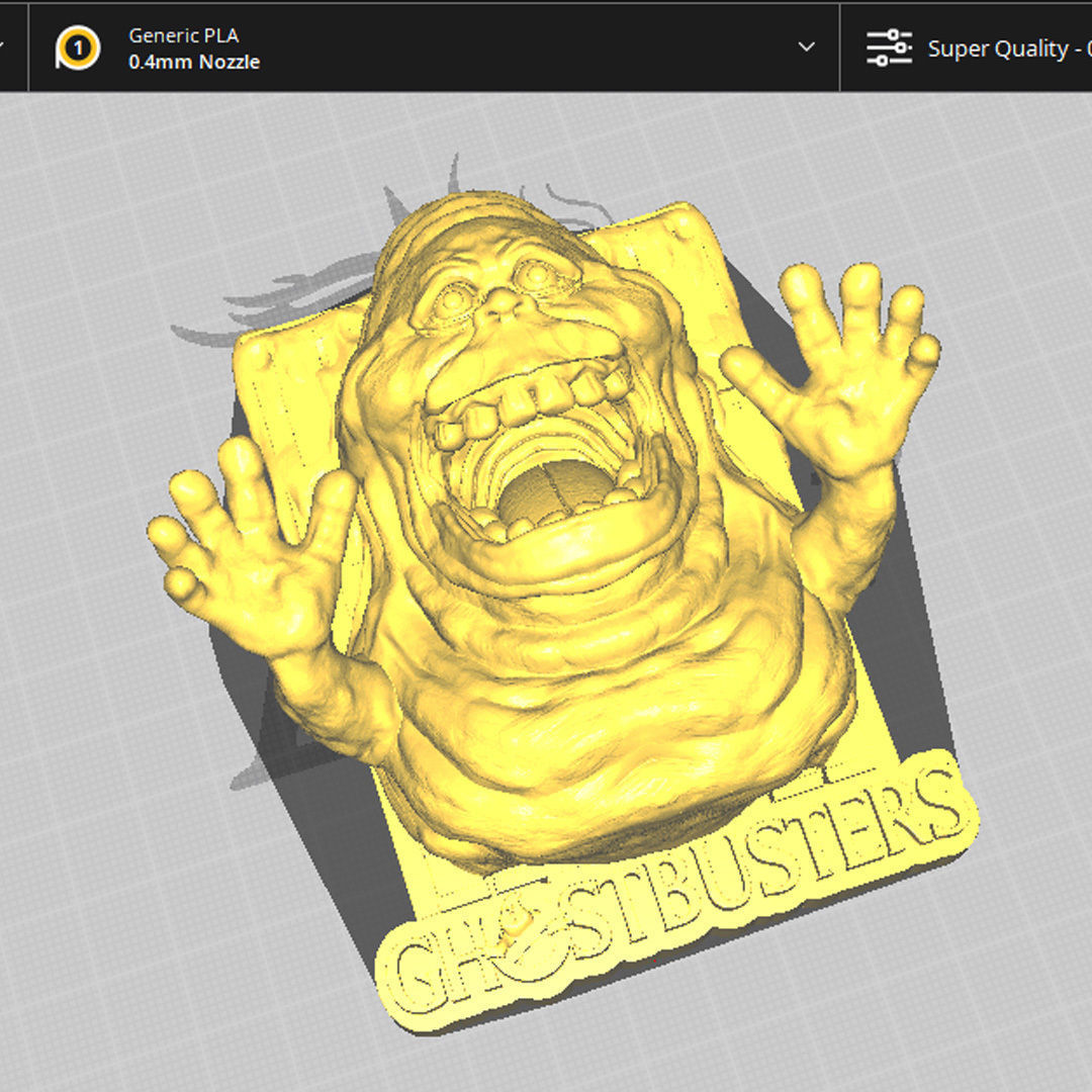 Ghostbusters Slimer 3D model_2