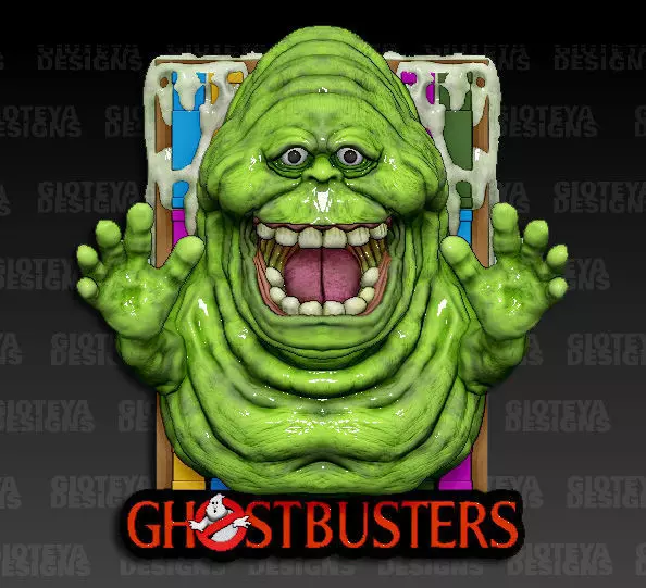 Ghostbusters Slimer 3D model_0