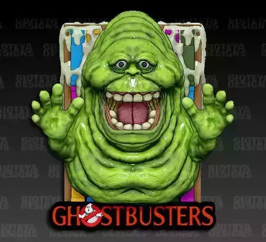Ghostbusters Slimer 3D model