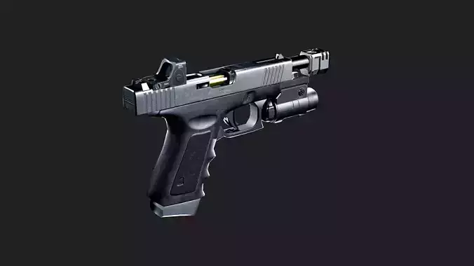 Glock 19 and attachments