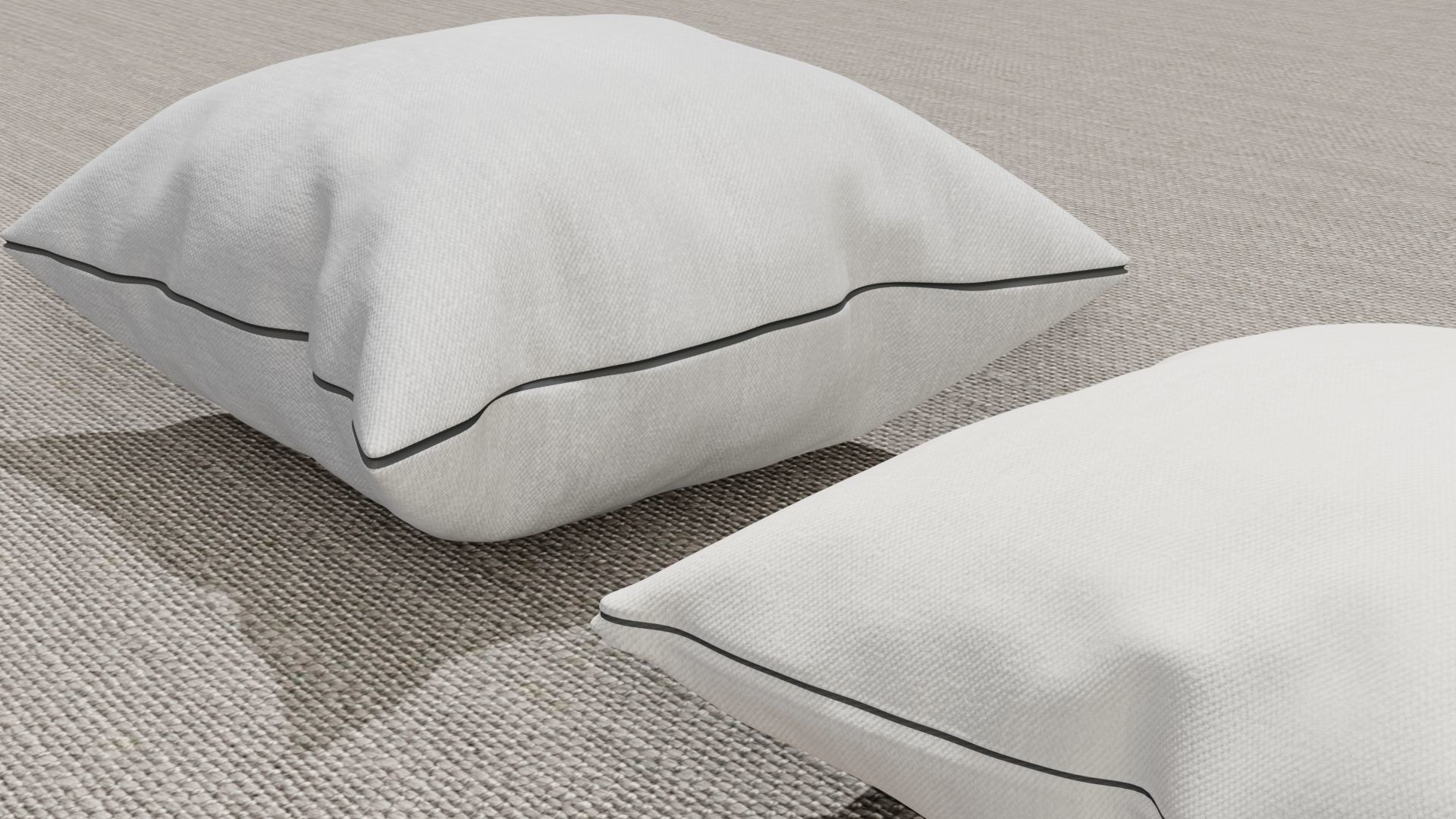 Pillow 3D models Low-poly 3D model_13