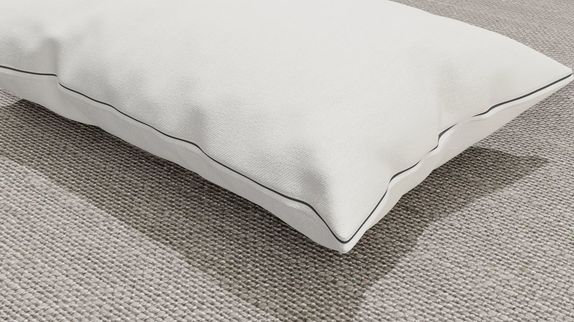 Pillow 3D models Low-poly 3D model_9