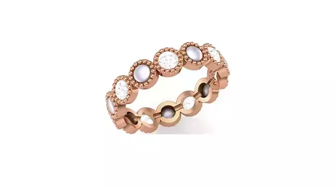 Ring Earrings Pendant Necklace 3dm stl obj mtl 3mf glb gltf