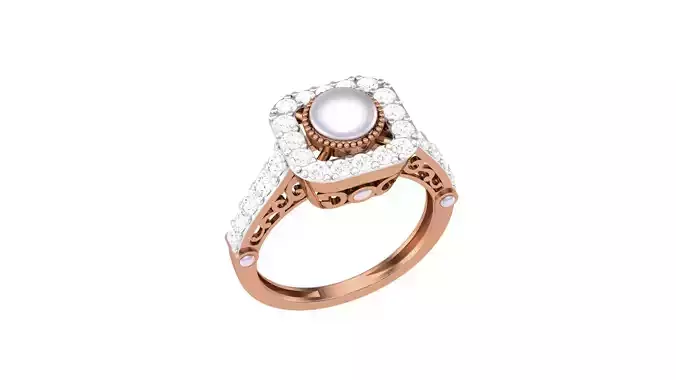 Ring Earrings Pendant Necklace 3dm stl obj mtl 3mf glb gltf 