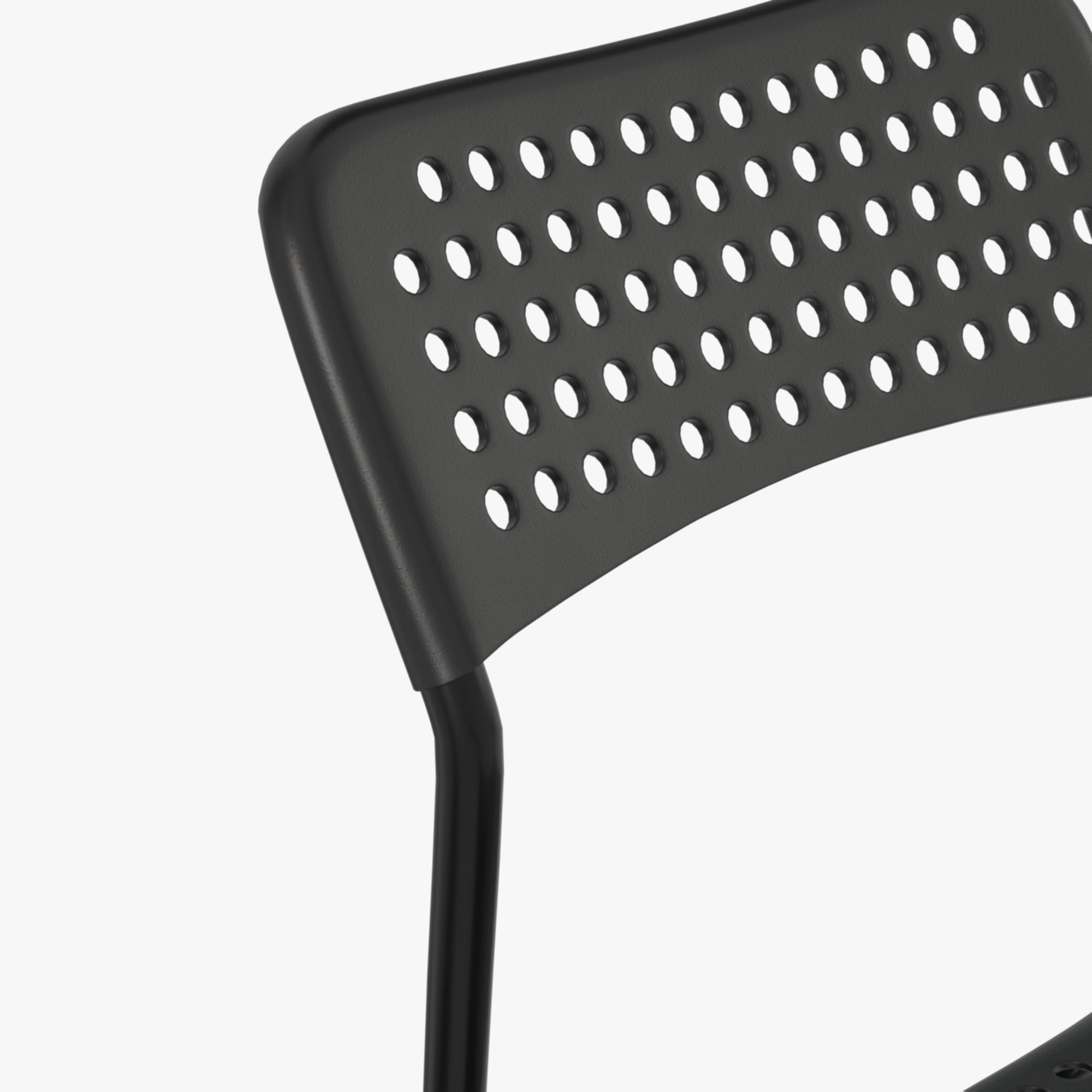 ikea adde black PBR 3D model_3