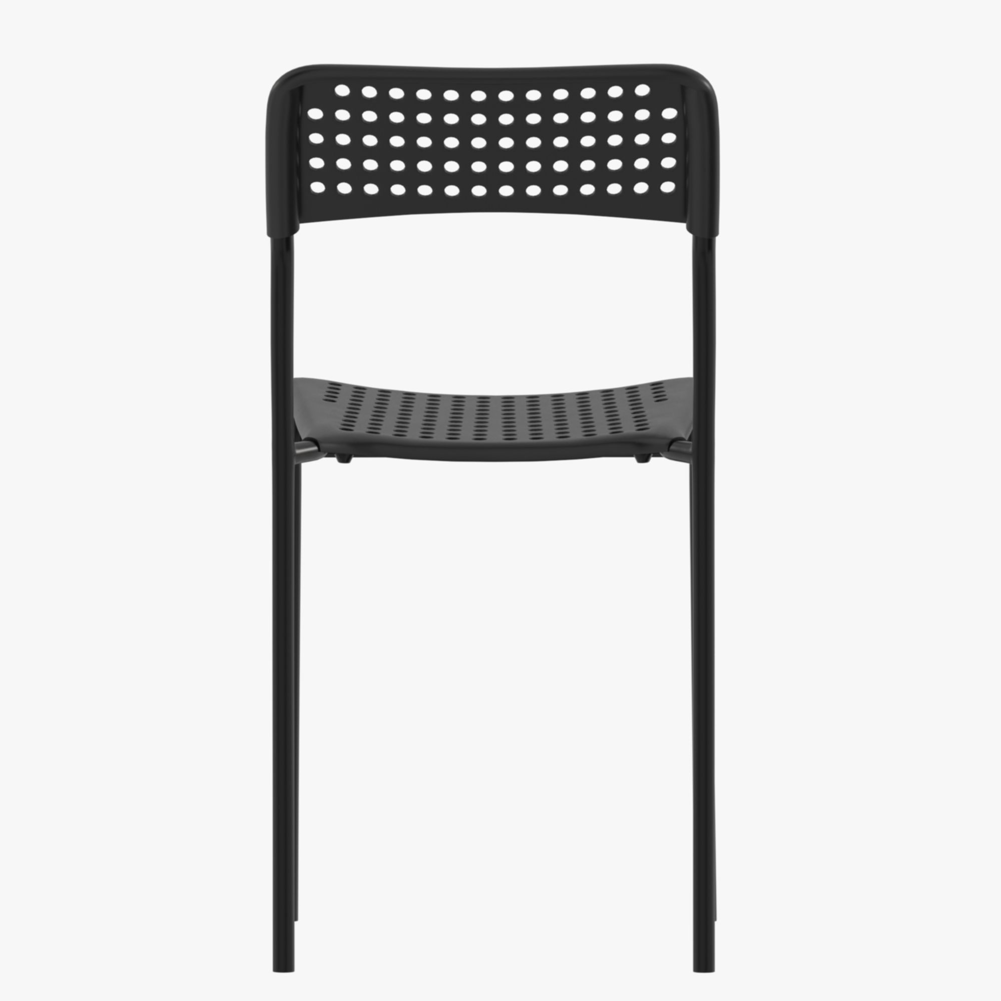 ikea adde black PBR 3D model_4