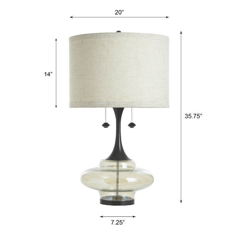 Weimer Metal Table Lamp 3D model_2