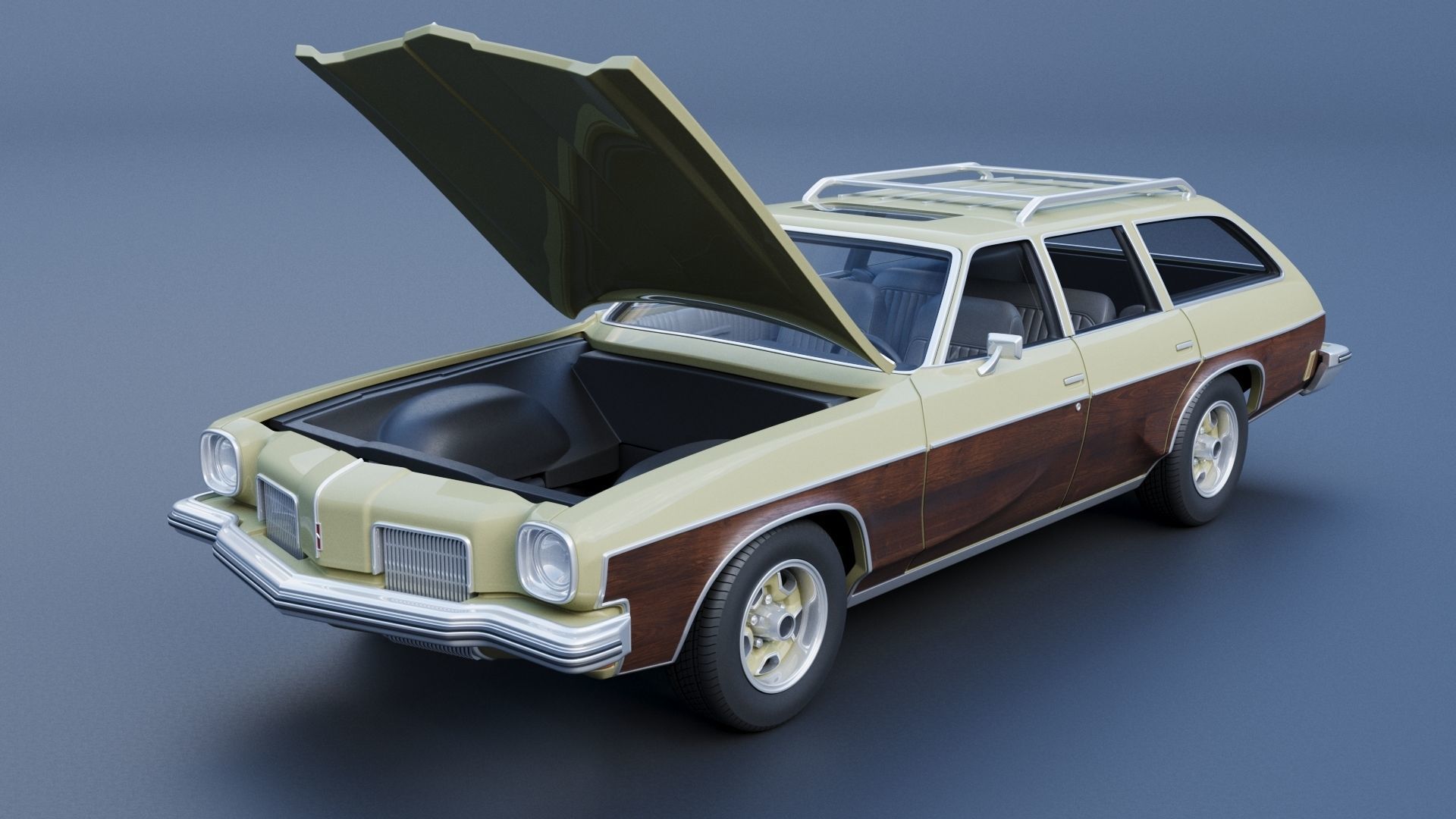 Oldsmobile Vista Cruiser 1973 3D print model_11