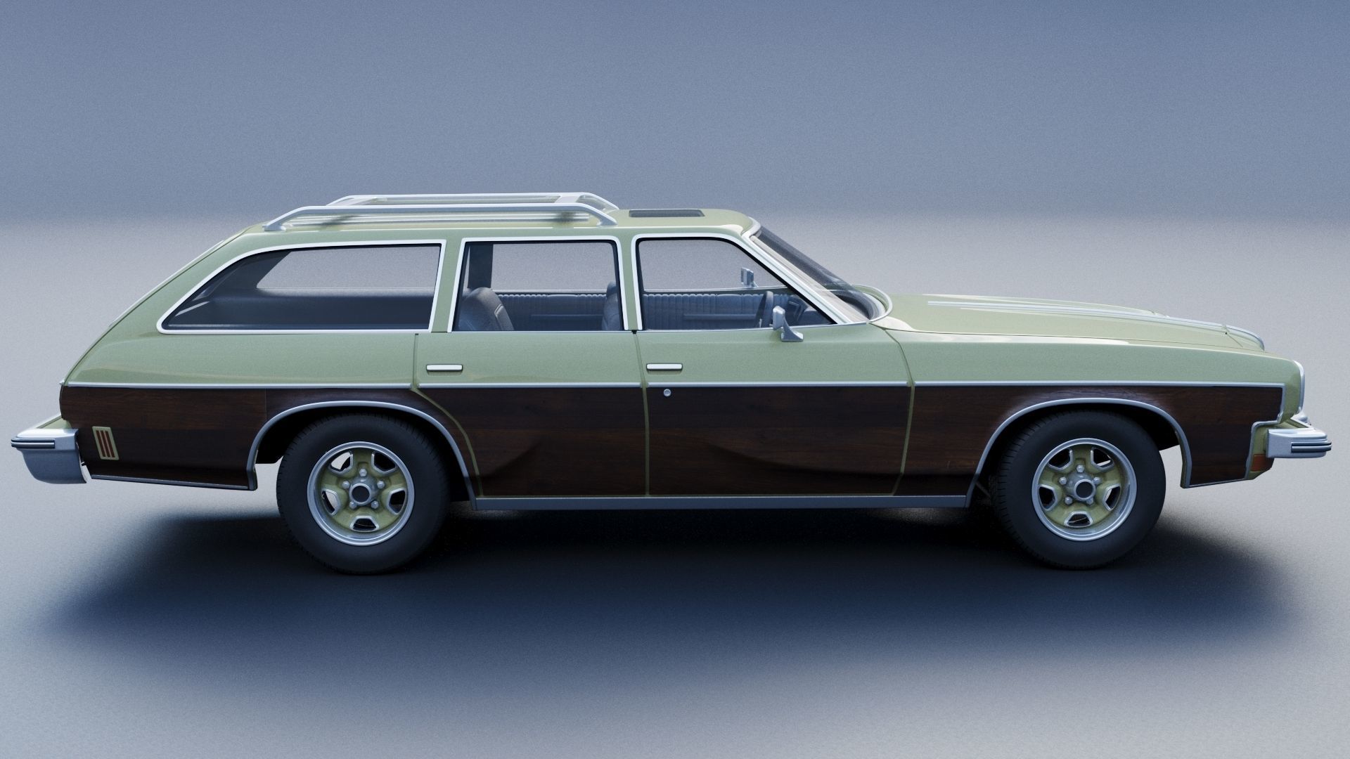 Oldsmobile Vista Cruiser 1973 3D print model_7
