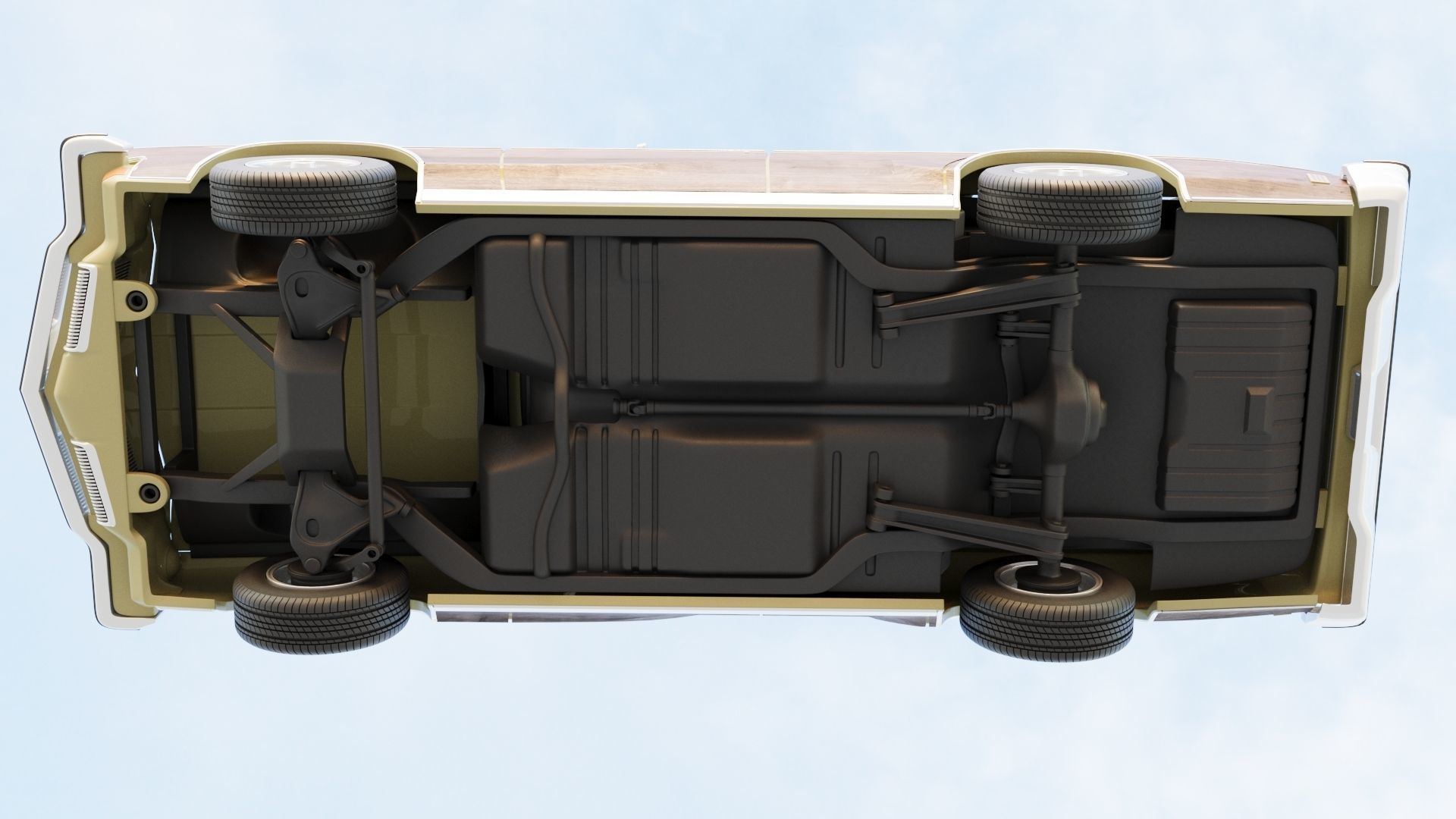 Oldsmobile Vista Cruiser 1973 3D print model_14