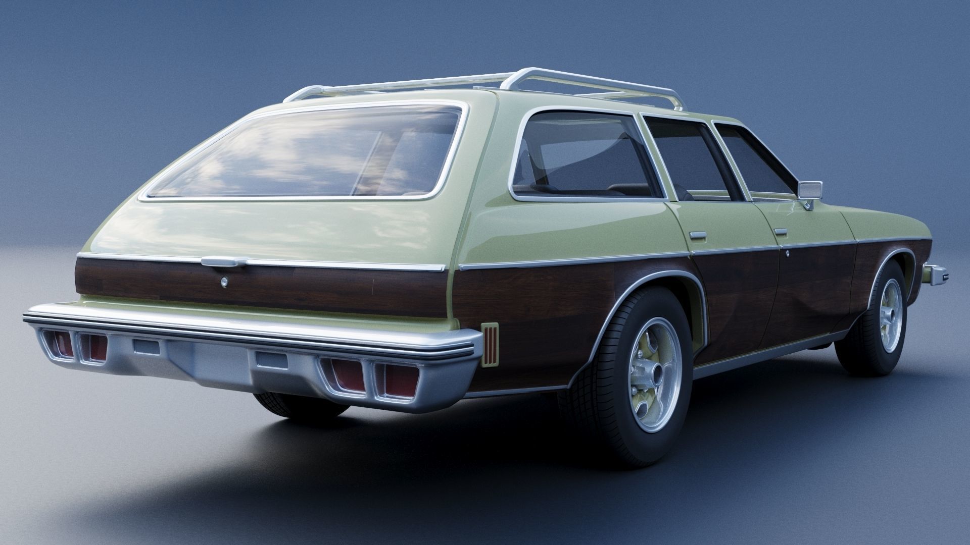 Oldsmobile Vista Cruiser 1973 3D print model_5