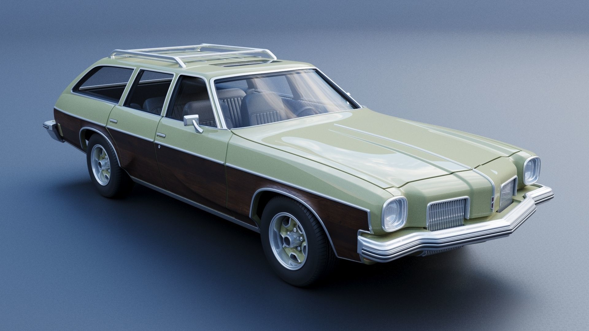 Oldsmobile Vista Cruiser 1973 3D print model_8
