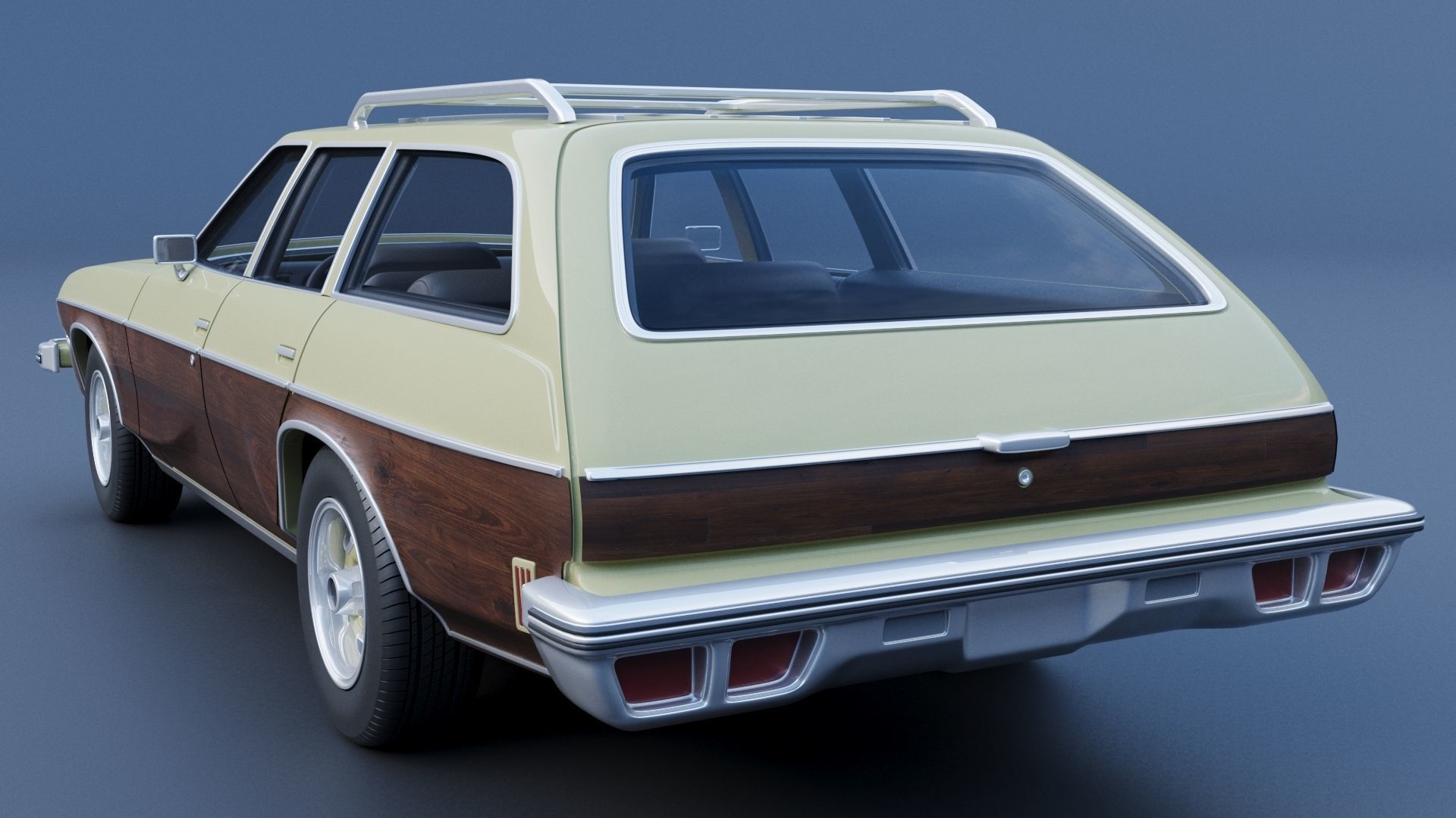 Oldsmobile Vista Cruiser 1973 3D print model_4