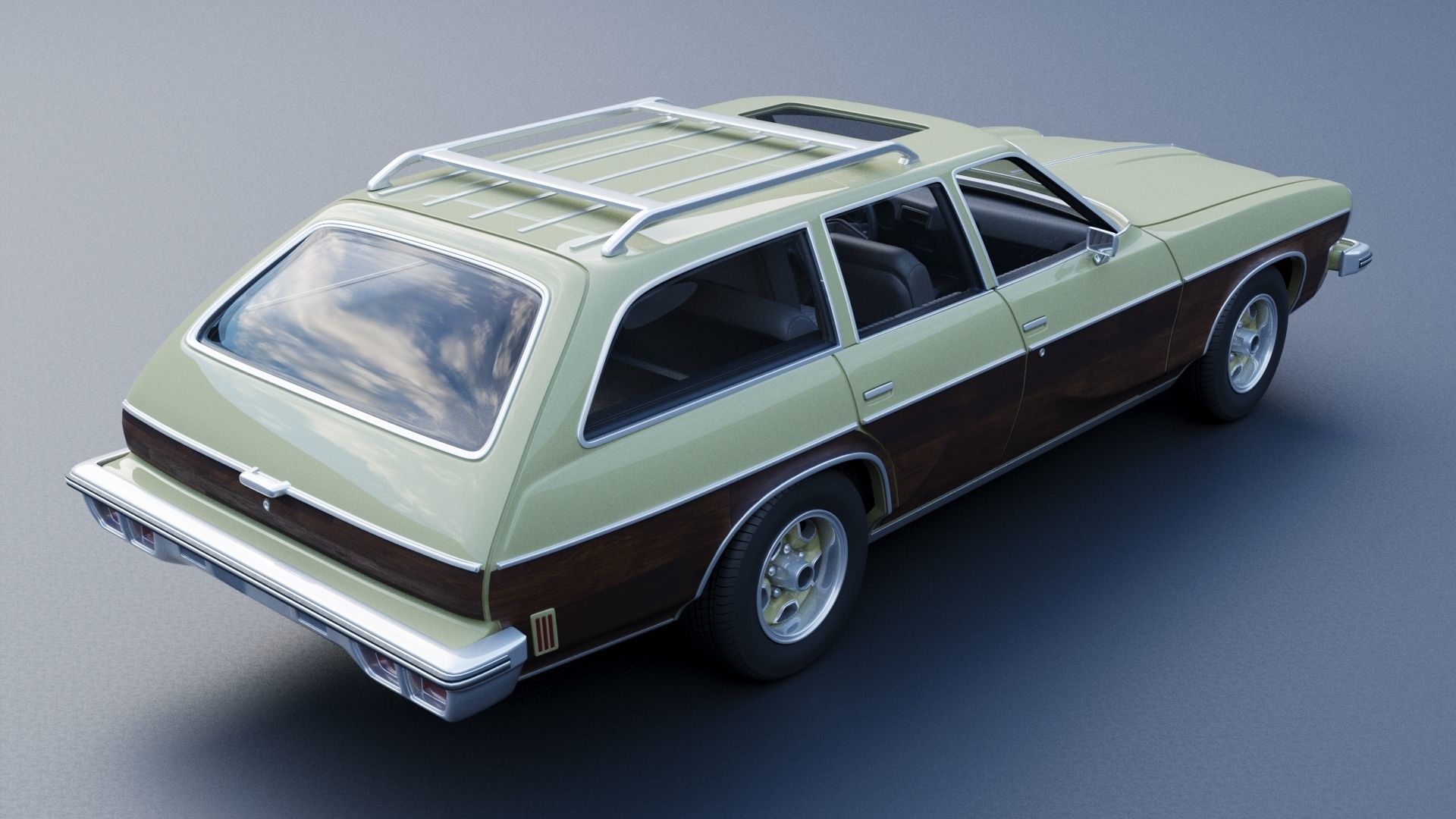 Oldsmobile Vista Cruiser 1973 3D print model_6