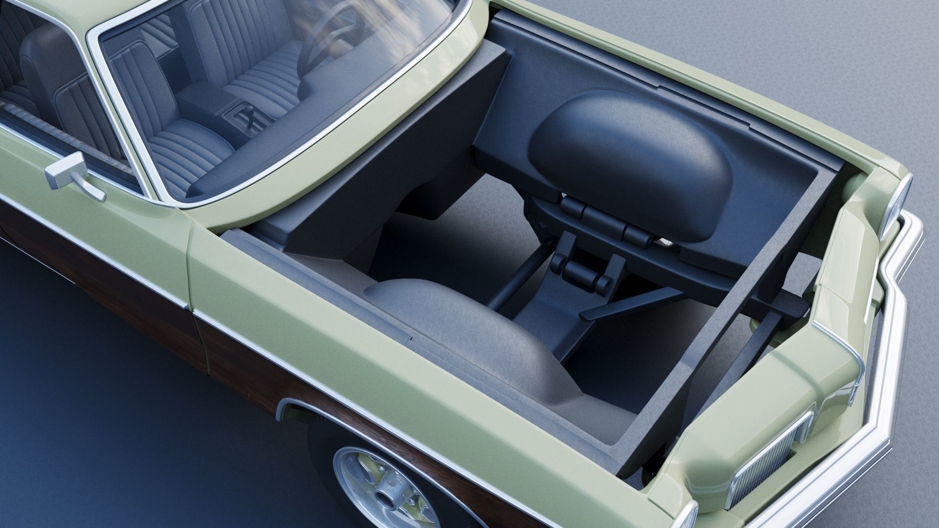 Oldsmobile Vista Cruiser 1973 3D print model_13