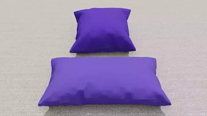 Pillow 3D models