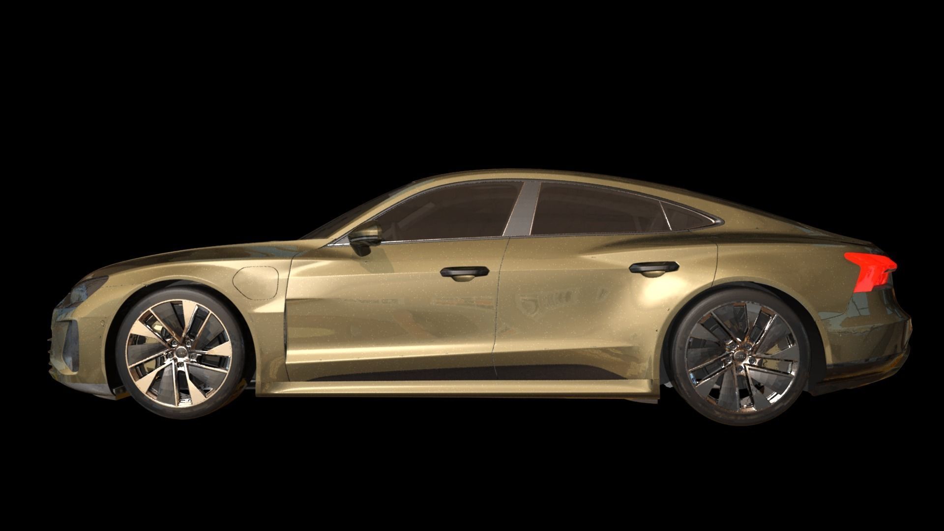 Audi E Tron 3D model_4