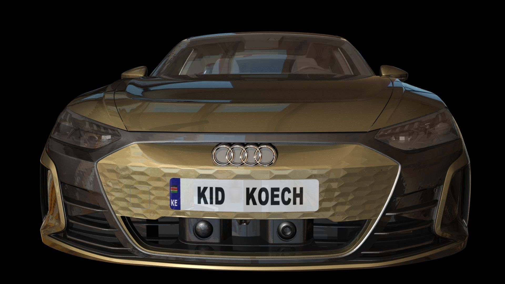 Audi E Tron 3D model_1