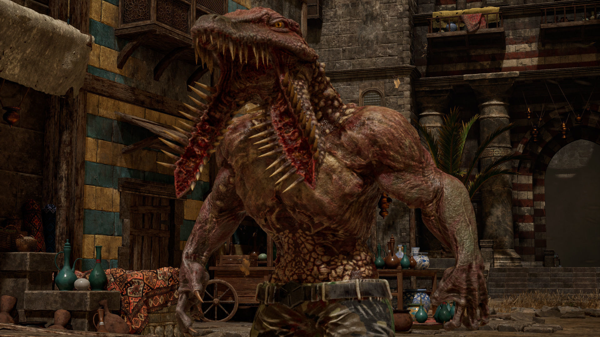 Crocodile Mutant Low-poly 3D model_16