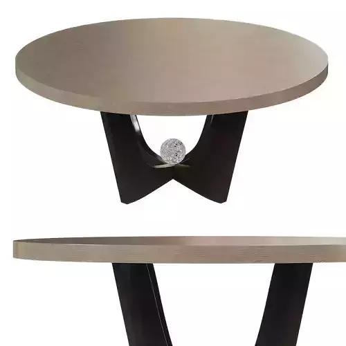 LIFETIME ROUND DINING TABLE by giorgiocollection 3D model