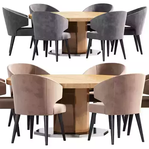 SUNRISE Rable with Fargo Chair by giorgiocollection