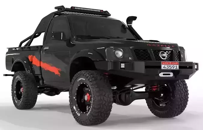 Nissan-Patrol-Y61-Gazelle-Pickup 4X4